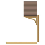 External Prefinished 2 Panel Unglazed Solid Oak Door - Main Product Image