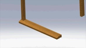 External Solid Oak Door Frame And Aquamac Seal - Main Product Image