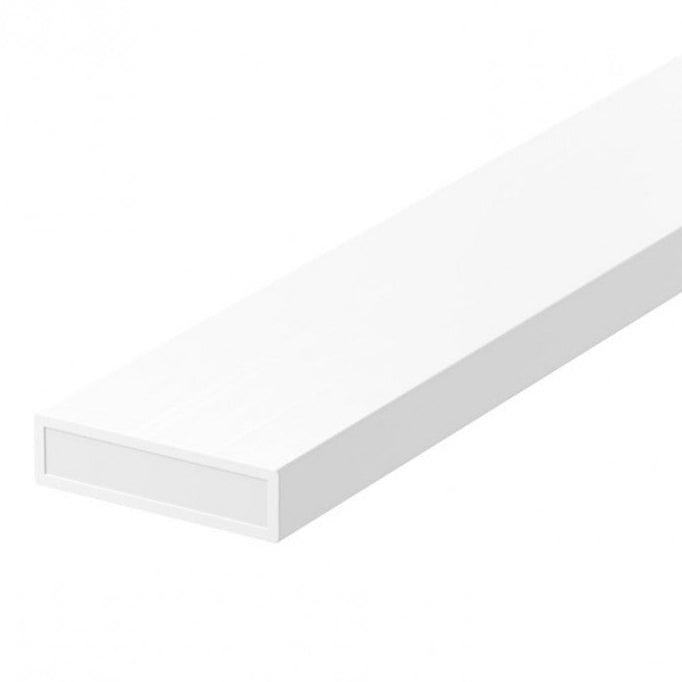 Product White Loriant fire door seal on white background