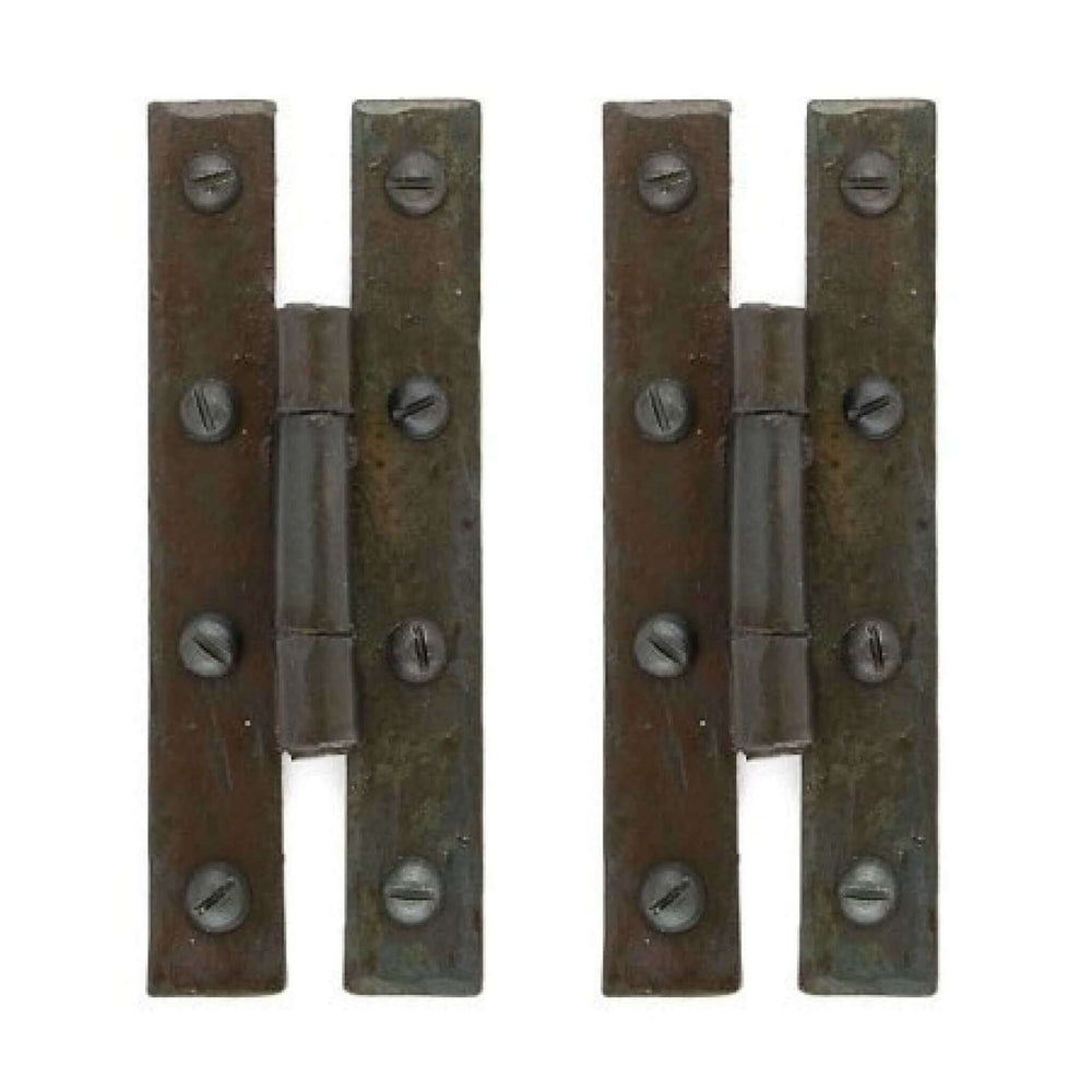 Product hand forged small H hinge pair