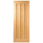 Idaho Three Panel Oak Door - Main Product Image