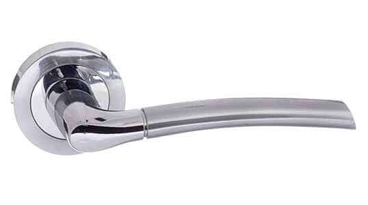 Product Indiana lever on round rose door handle