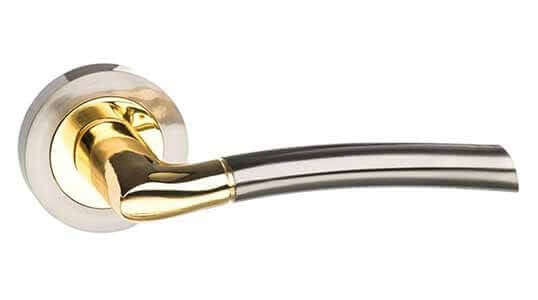 Product Indiana lever on round rose door handle