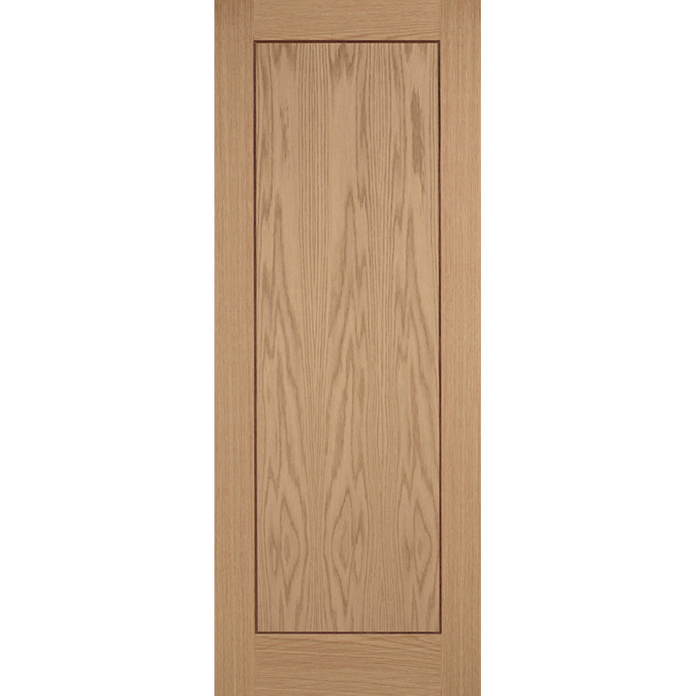 Product Inlay one panel oak veneer FD30 internal fire door