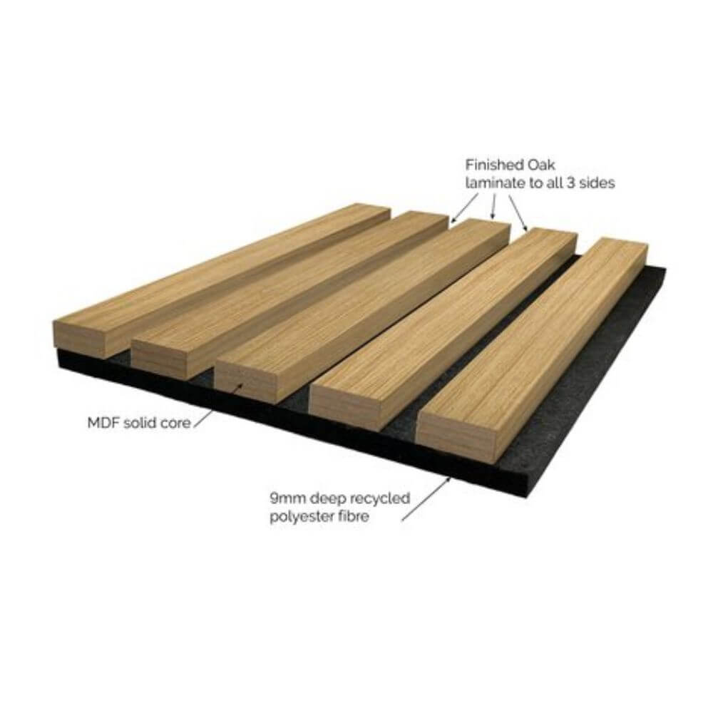 JB Kind Oak Wall Panel