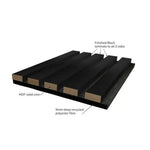 Buy JB Kind Black Laminate Acoustic Wall Panel online UK