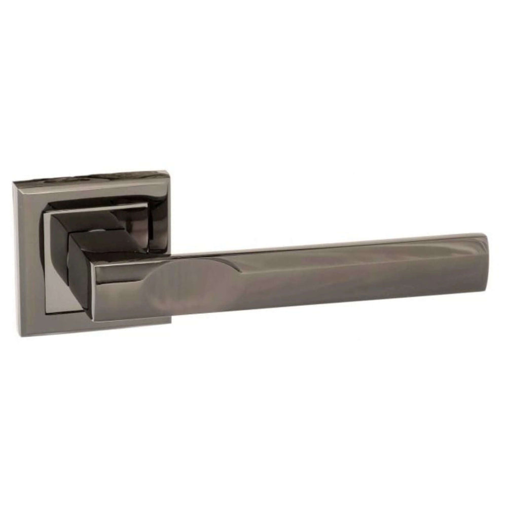 Product dark gunmetal Kansas lever with square rose