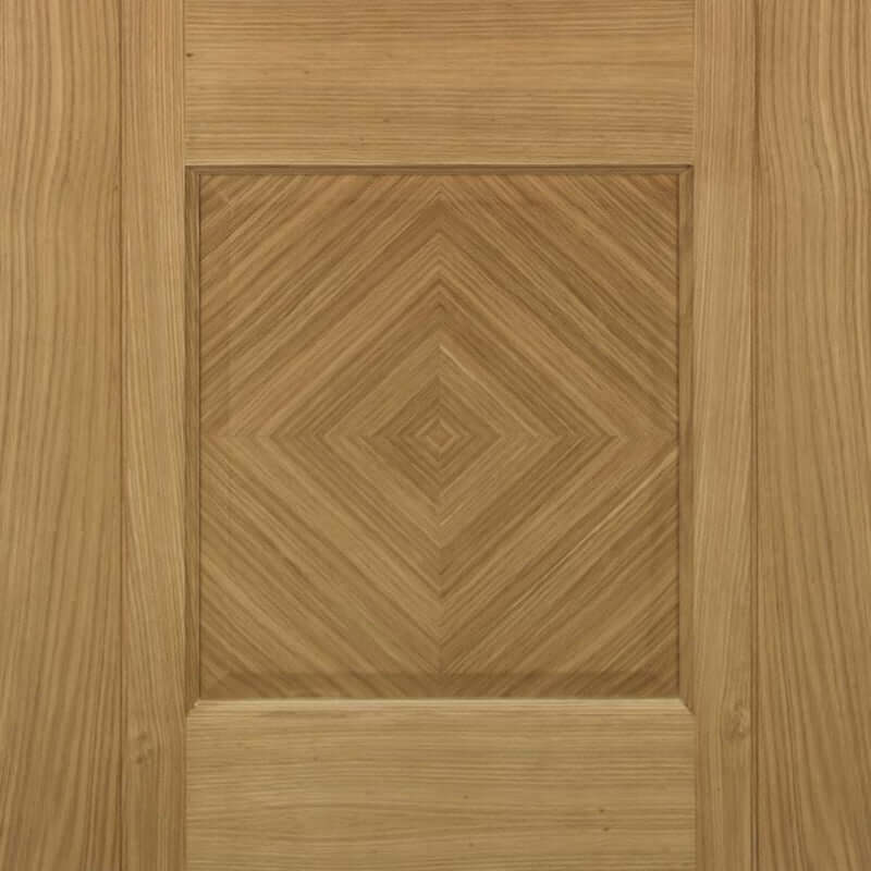 Graphic Kensington oak fire door dimensions diagram