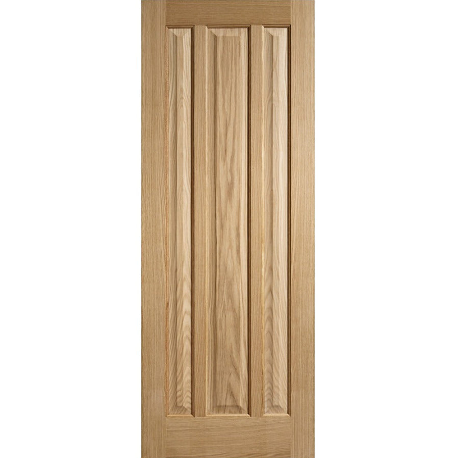Kilburn Unfinished Oak 3 Panel FD30 Internal Fire Door
