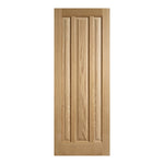 Kilburn Unfinished Oak 3 Panel FD30 Internal Fire Door