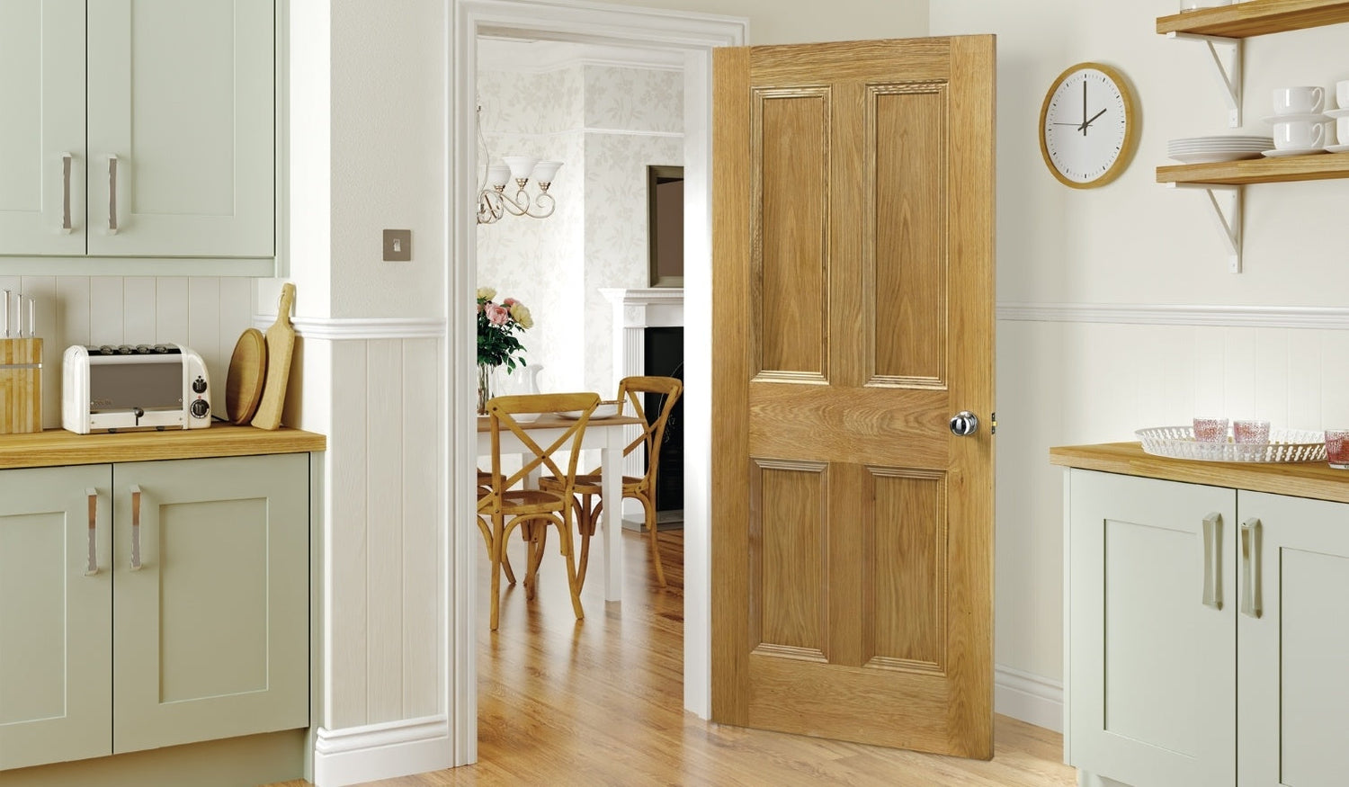 Kingston Oak Fire Door