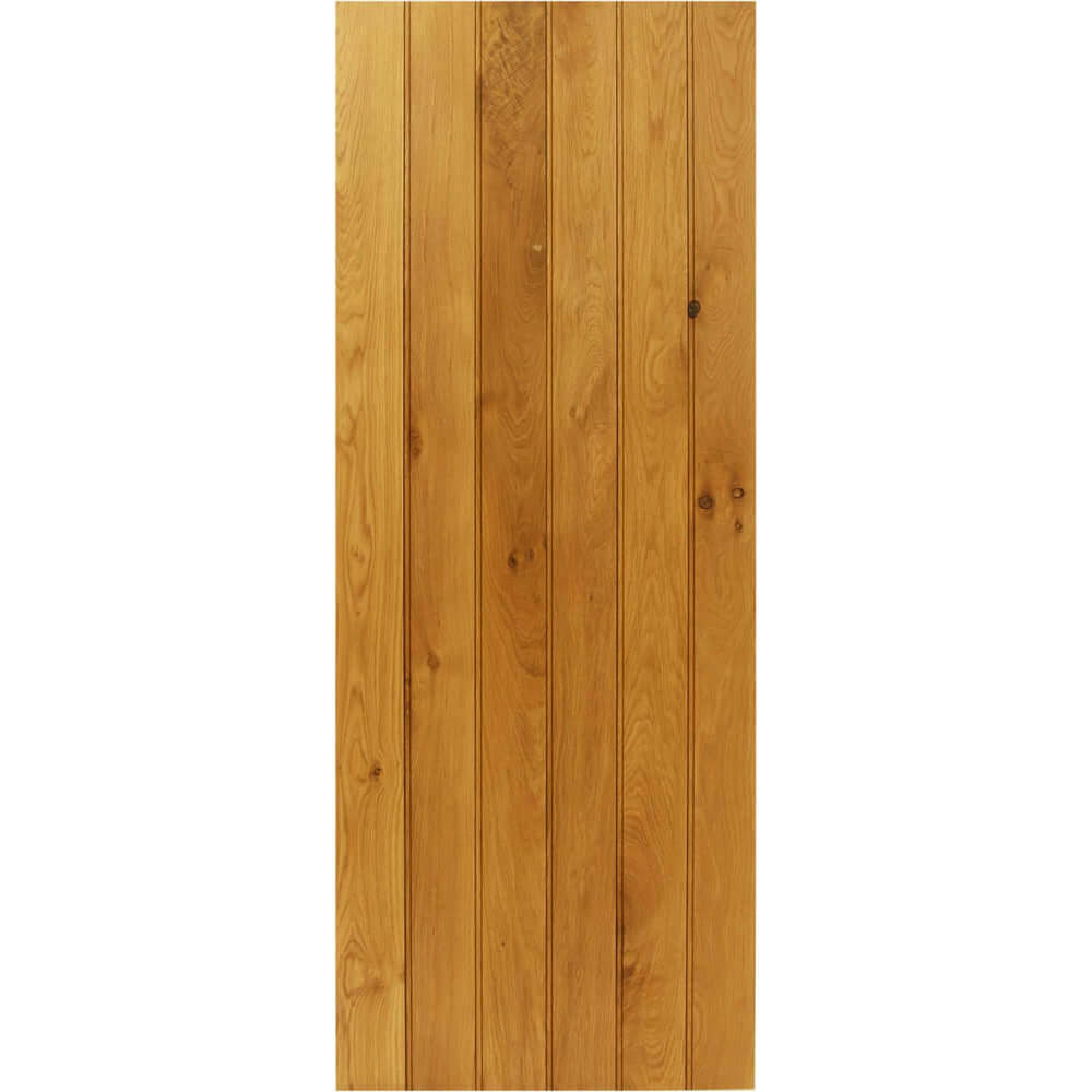 Product ledge solid oak door with optional braces