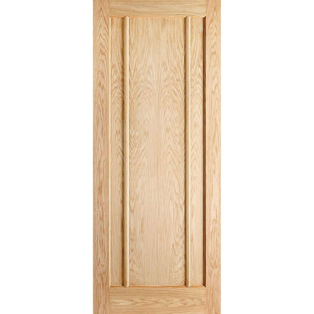 Product Lincoln prefinished oak three panel FD30 fire door