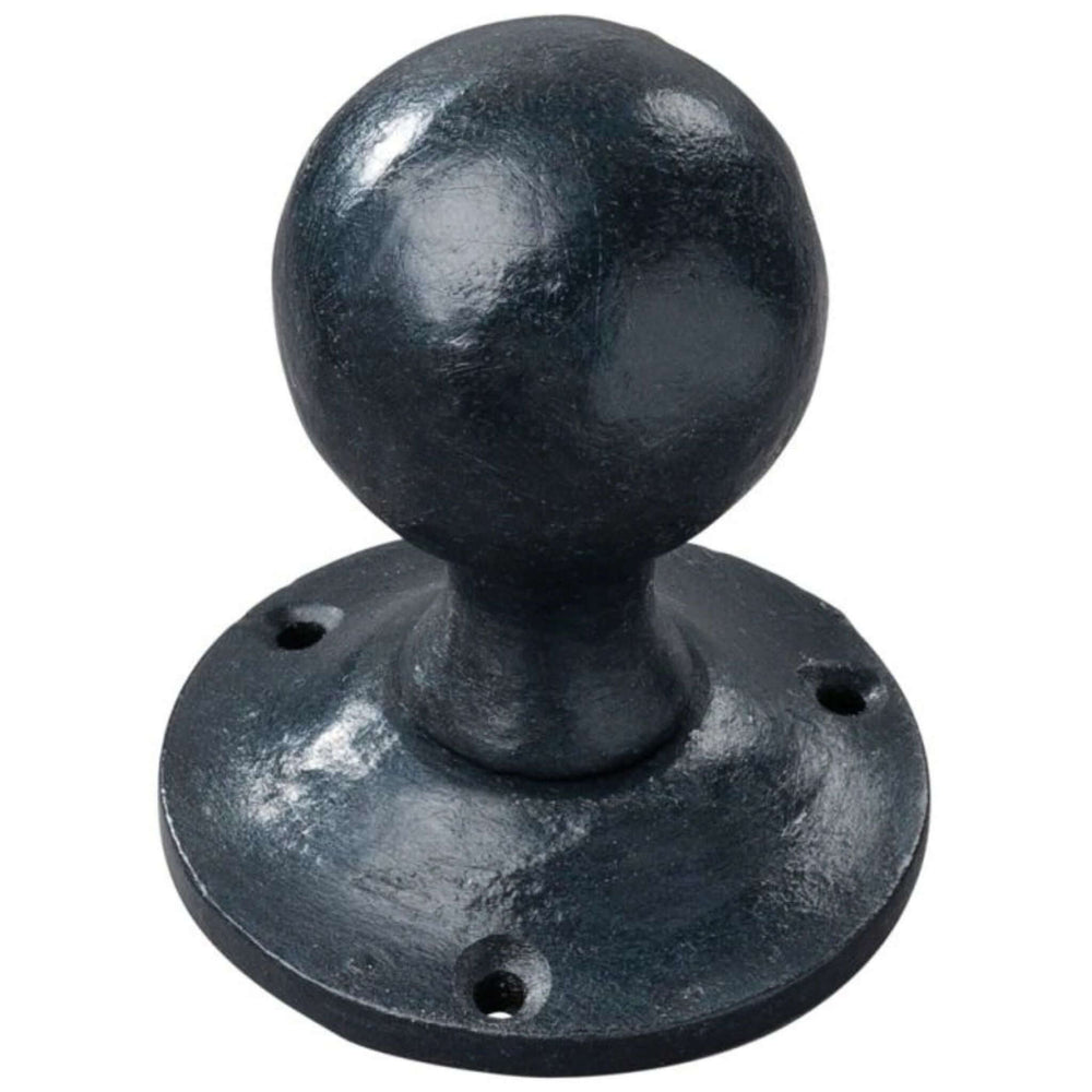 Product Lulworth round mortice knob pair