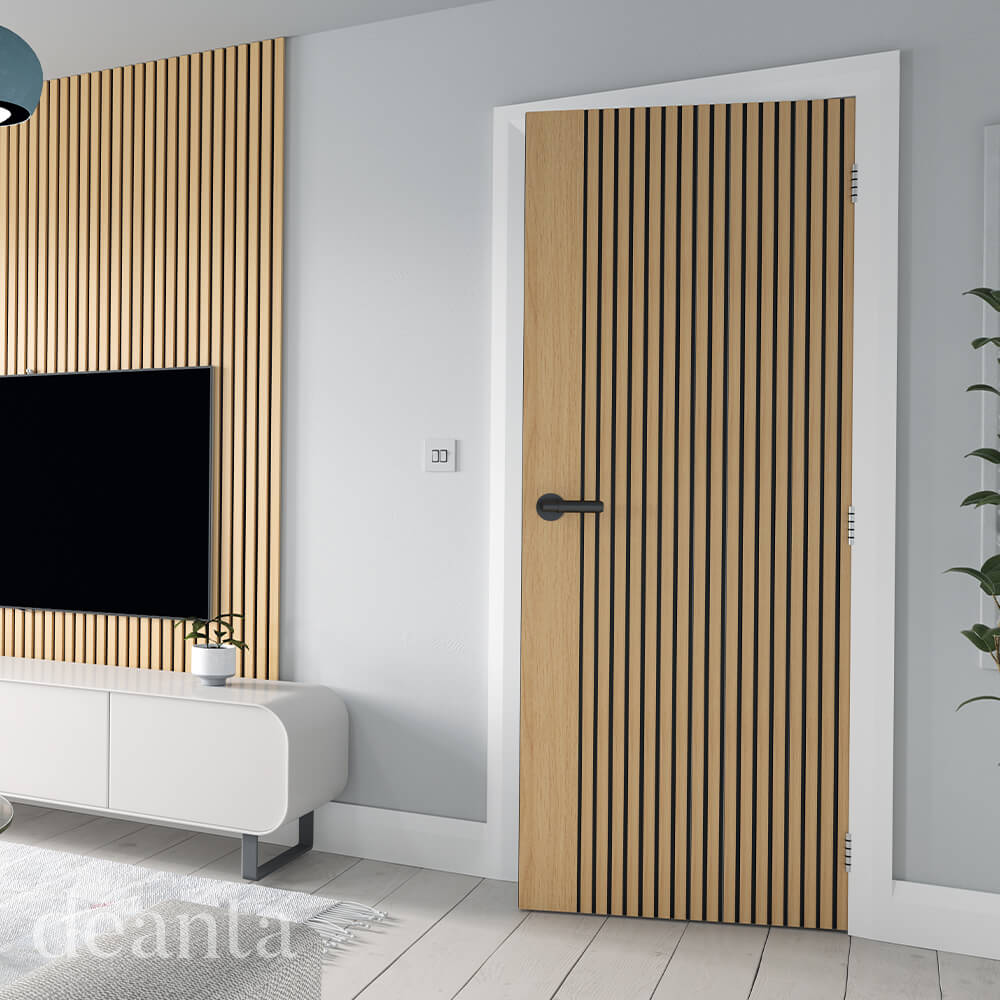 Malmo Prefinished Oak Internal Door