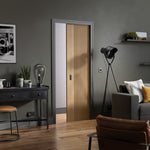 Lifestyle Melbourne prefinished oak fire door installed