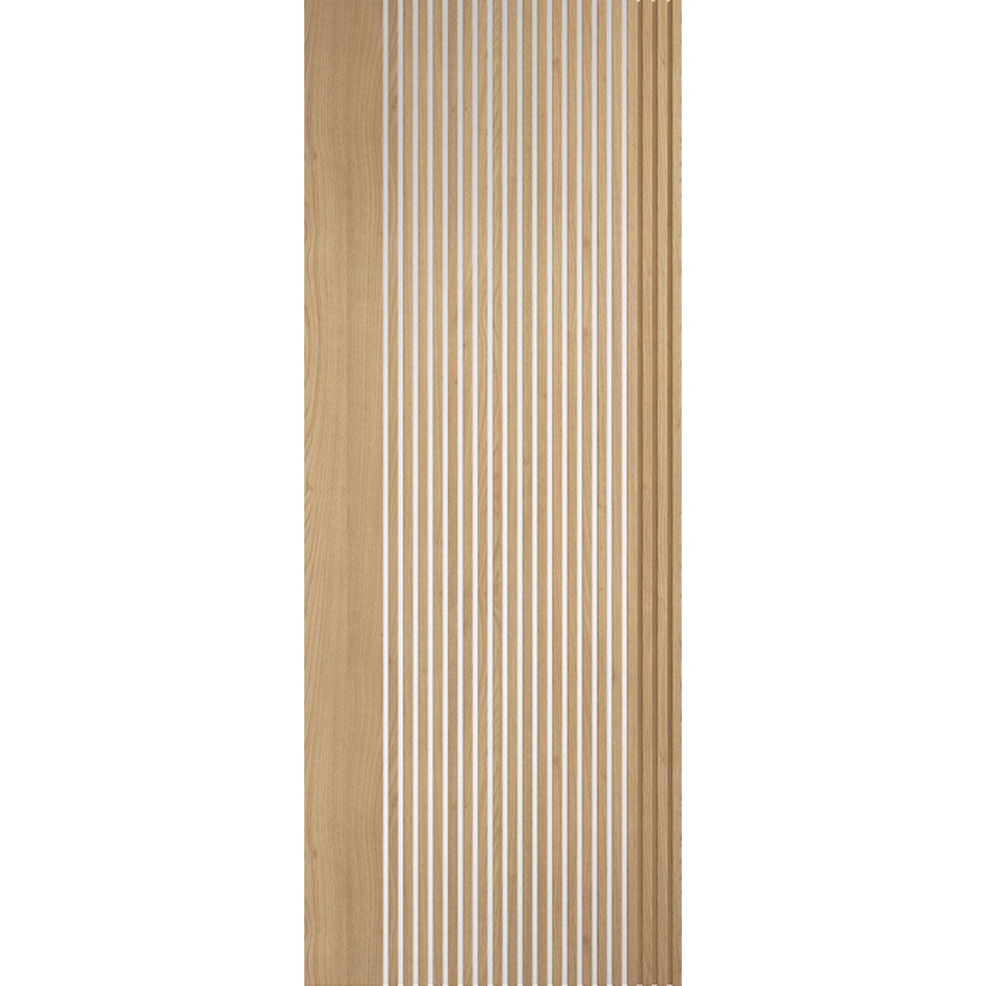 Melbourne Clear Glazed Prefinished Oak Door