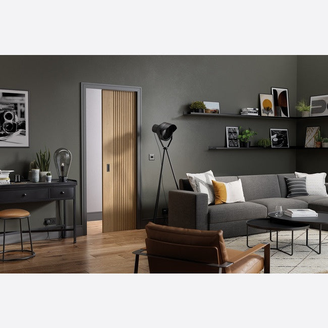 Melbourne Prefinished Oak Internal Door - Main Product Image