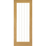 Mexicana Ely 1 Lite Oak Door - Main Product Image