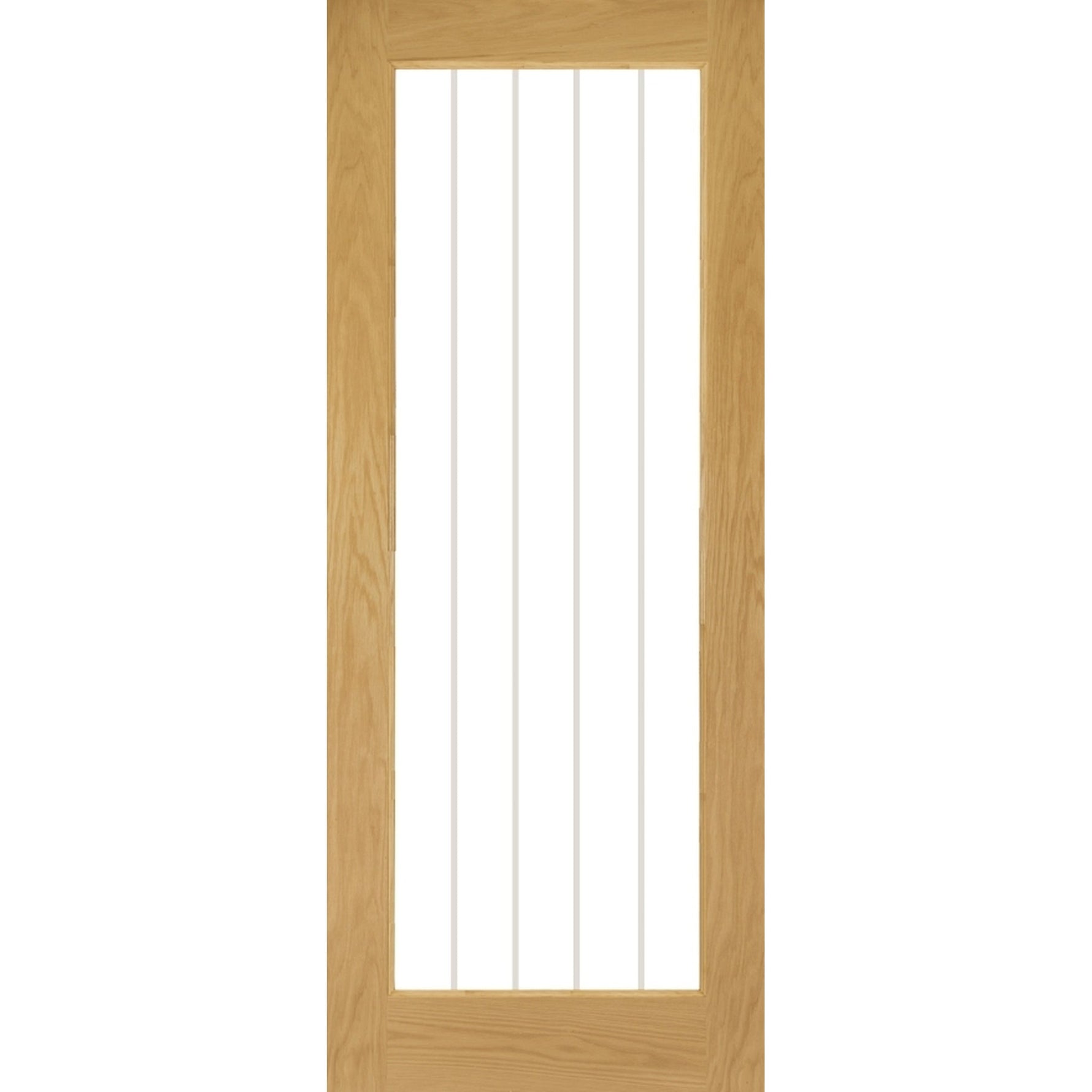 Mexicana Ely 1 Lite Oak Door - Main Product Image