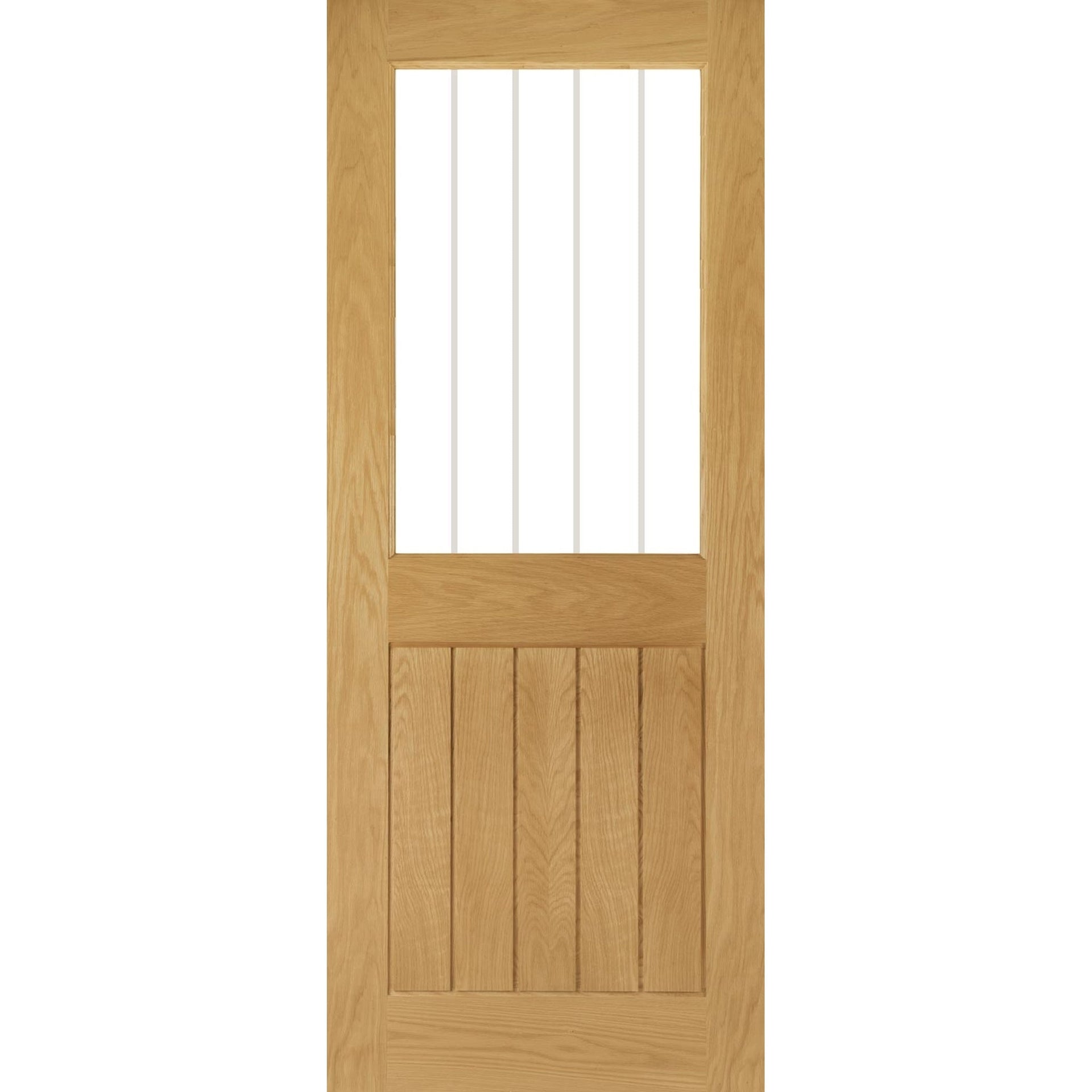 Mexicana Ely Internal Oak 1L Glazed Door - Main Product Image