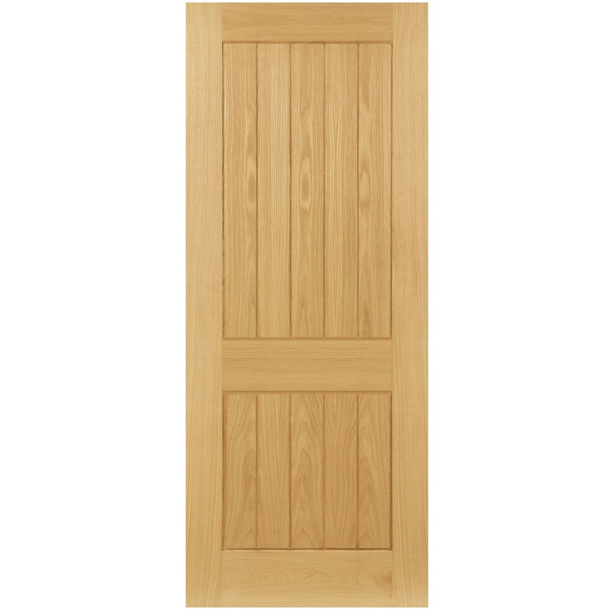 Mexicana Ely Prefinished Internal Oak 2 Panel Door - Main Product Image