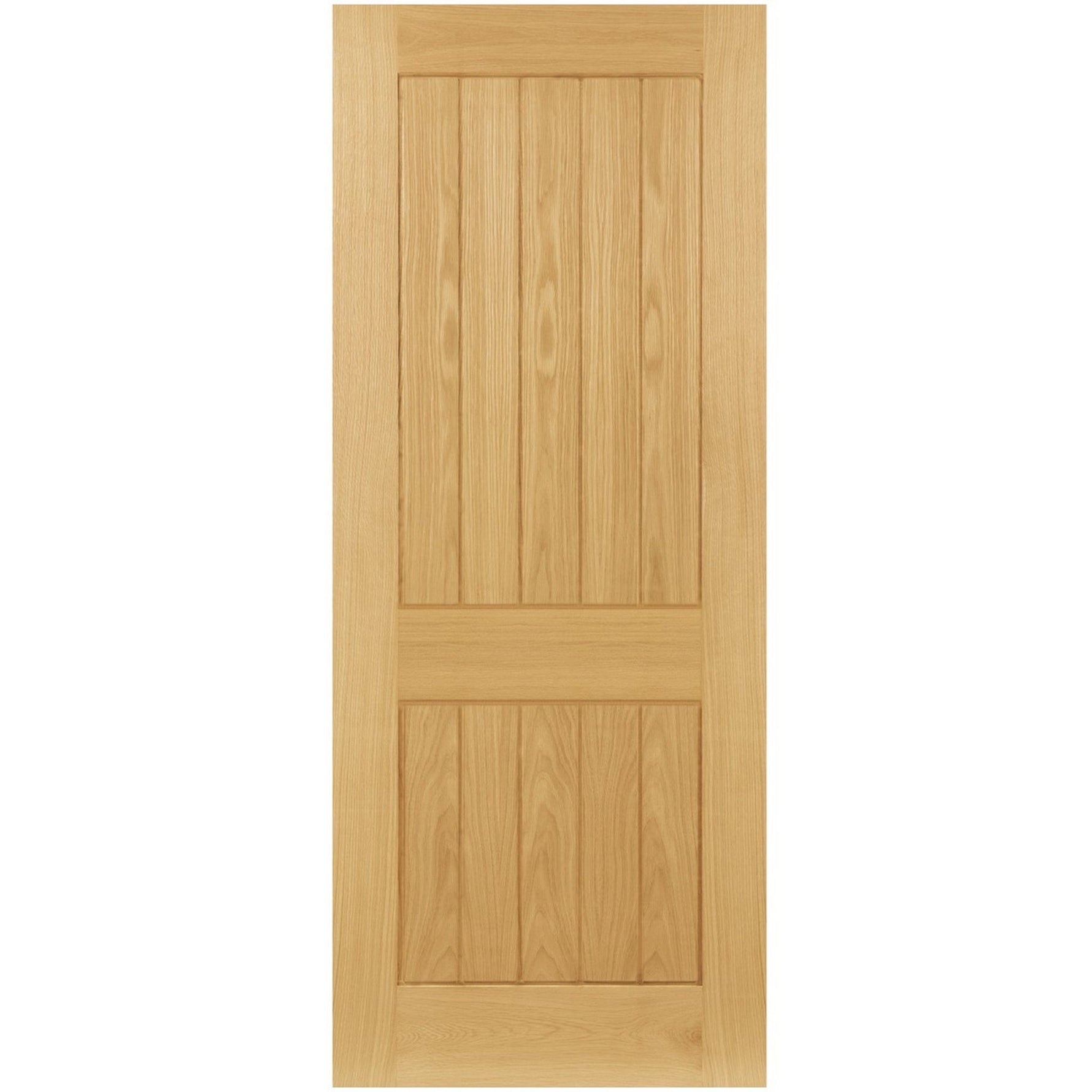 Mexicana Ely Prefinished Internal Oak 2 Panel Door - Main Product Image