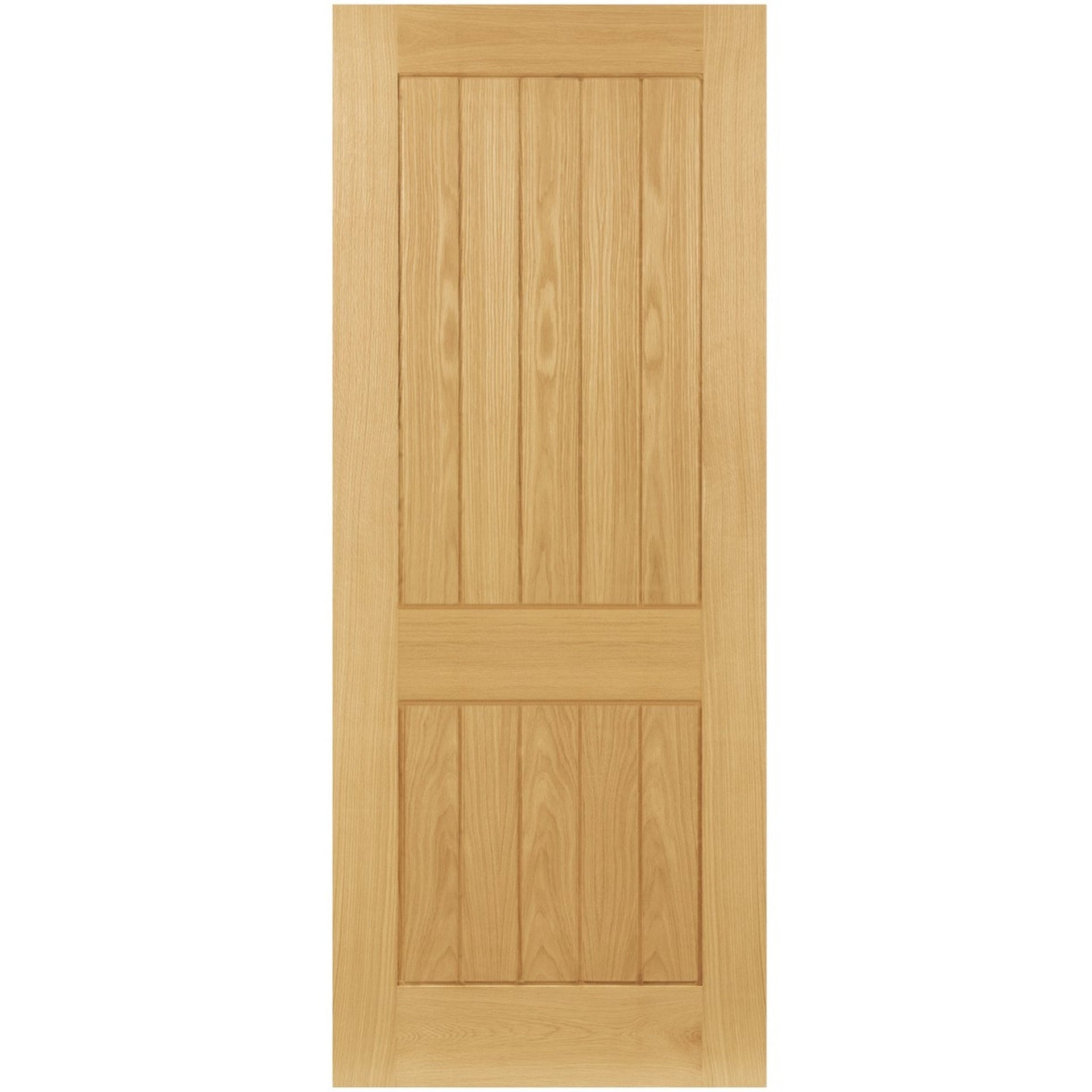 Mexicana Ely Prefinished Internal Oak 2 Panel Fire Door