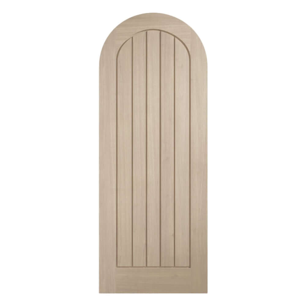 Product Mexicano arched prefinished blonde oak door