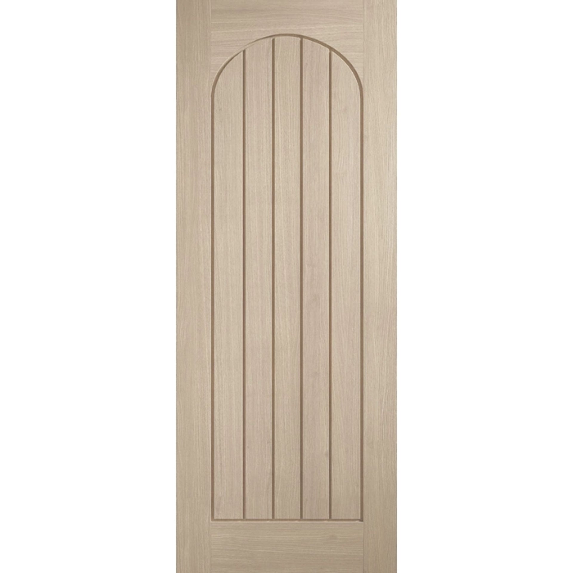 Mexicano Arched Square Top Prefinished Blonde Oak Door