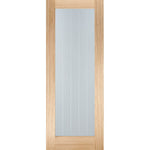 Mexicano Pattern 10 Glazed Oak Internal Door - Main Product Image