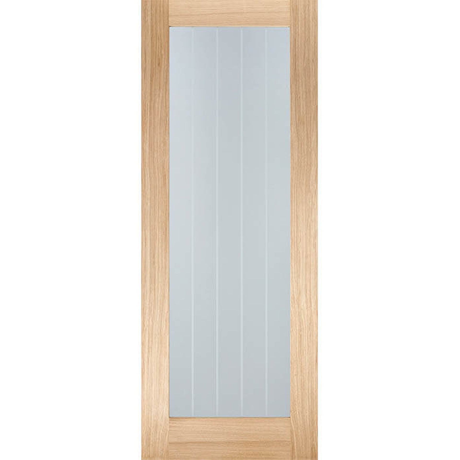 Mexicano Pattern 10 Glazed Oak Internal Door - Main Product Image