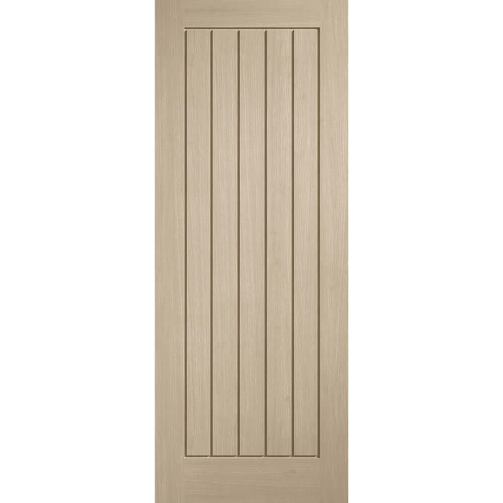 Product Mexicano prefinished blonde oak fire door