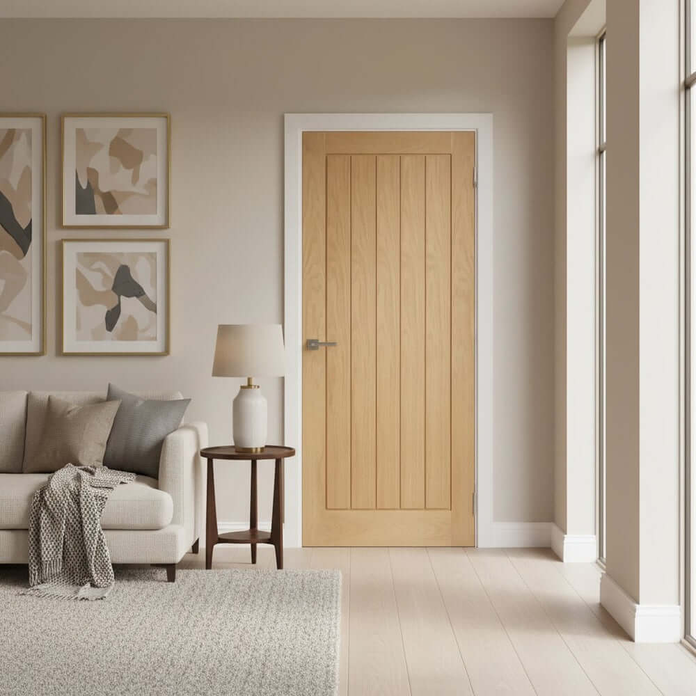 Product Mexicano veneer oak fire door