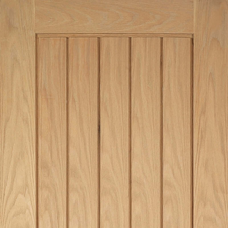 Product Mexicano veneer oak prefinished fire door detail