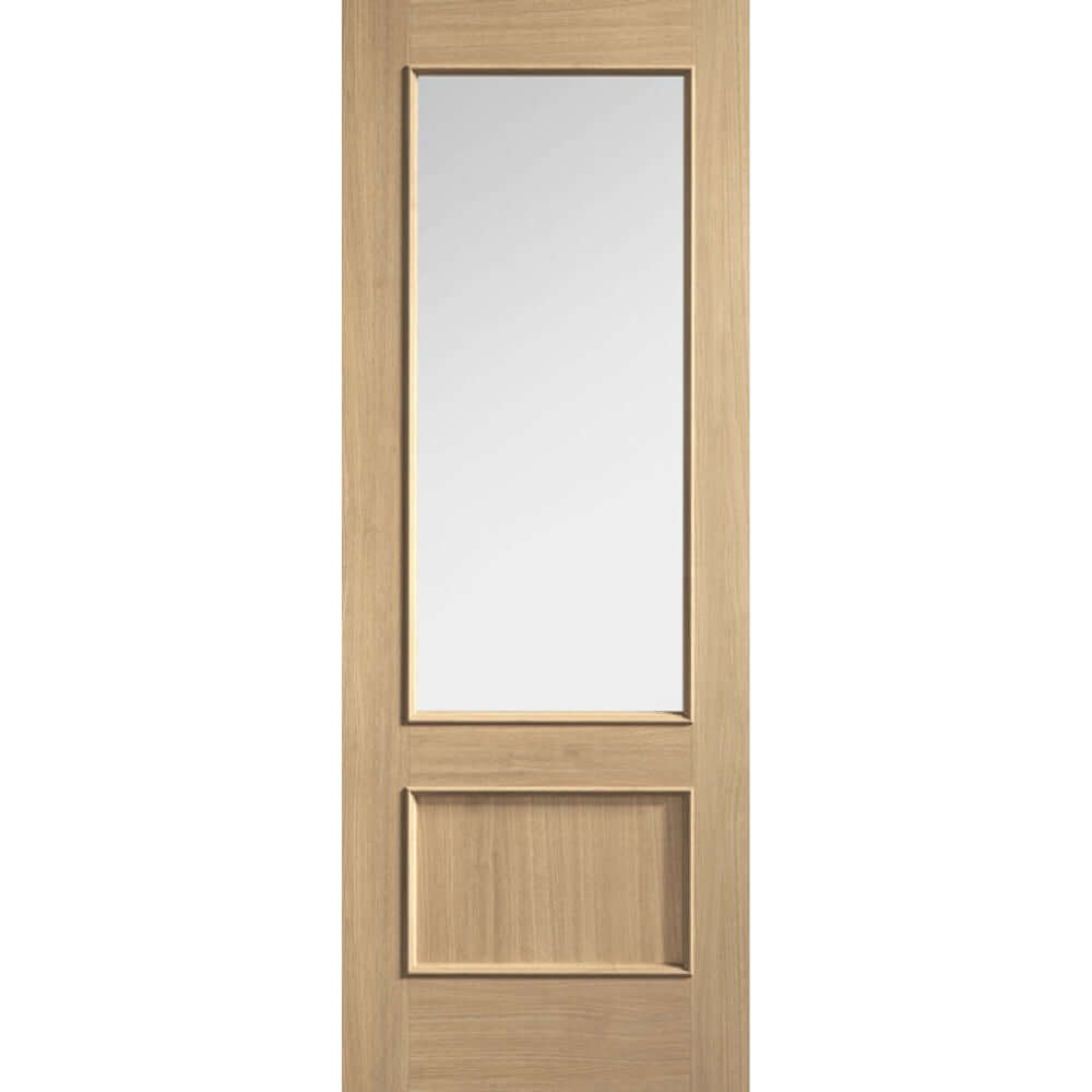 Product Murcia prefinished clear glazed oak door