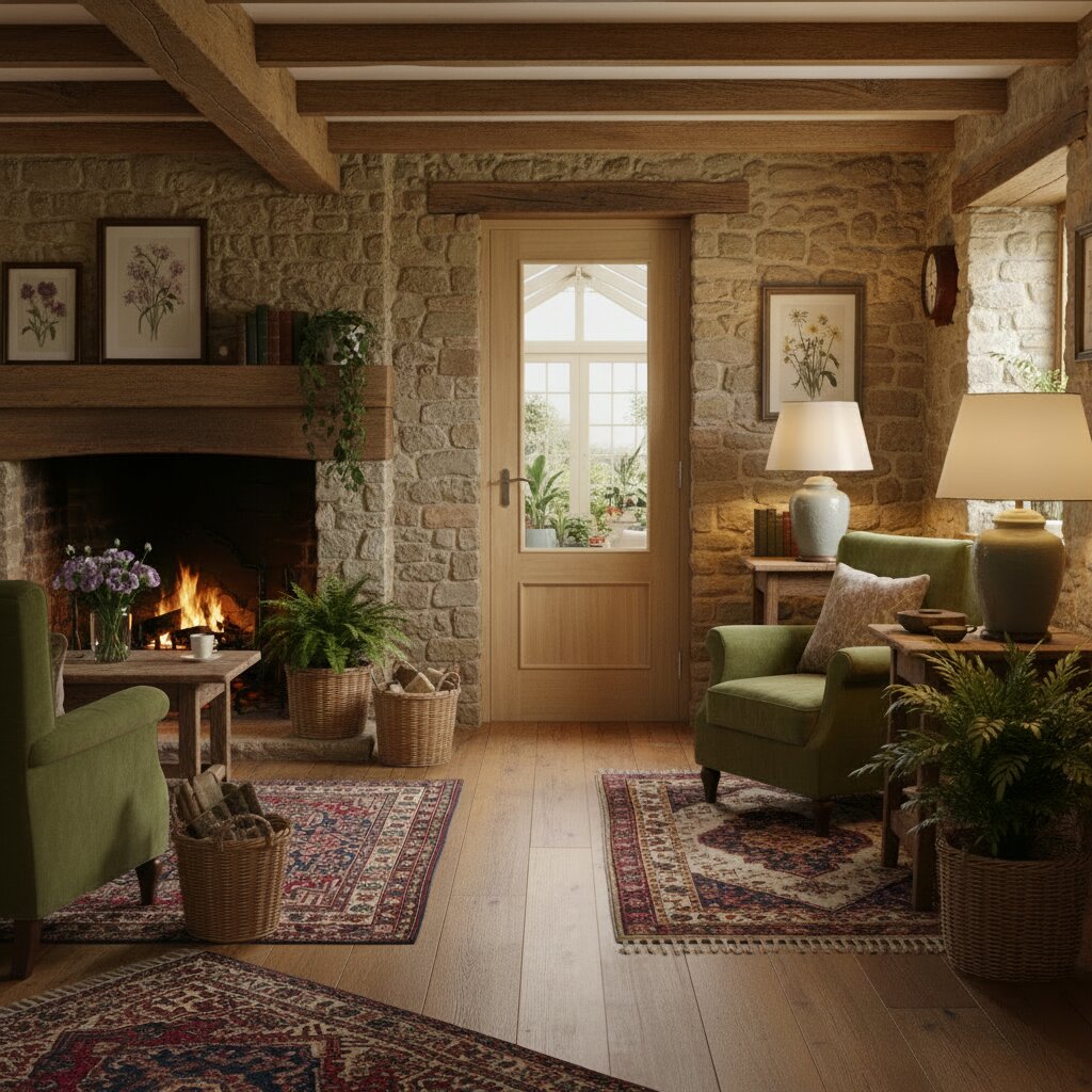 Murcia Prefinished Clear Glazed Oak Internal Door