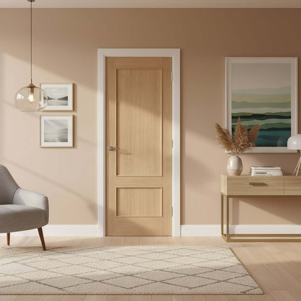 Product Murcia prefinished oak two panel internal door