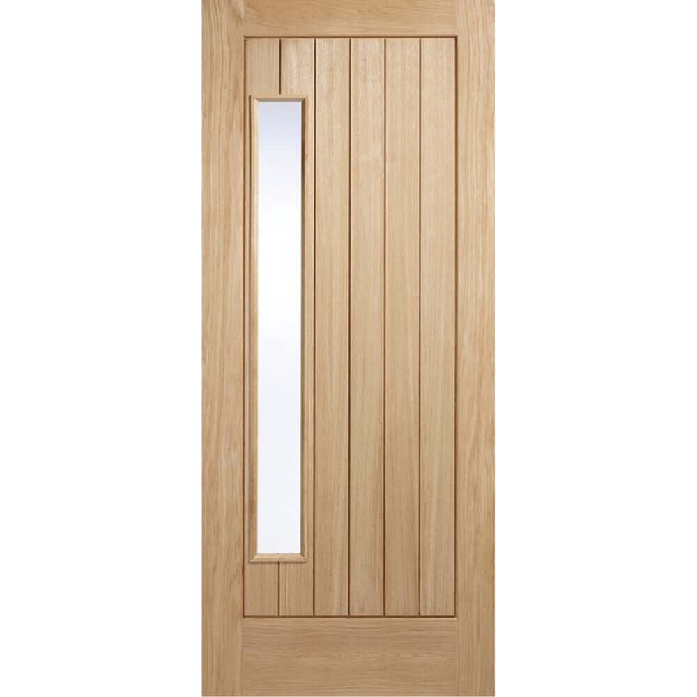 Product Newbury oak glazed external door