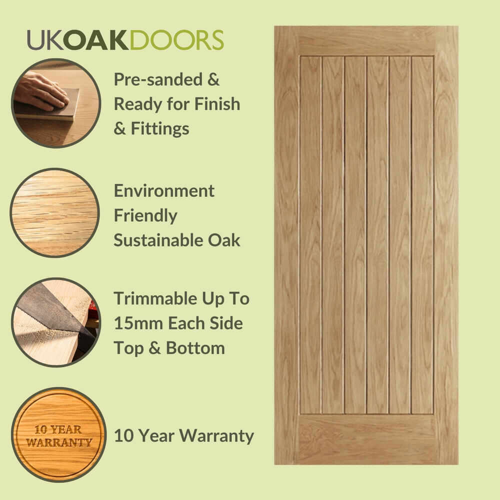 Product Norfolk engineered external oak door