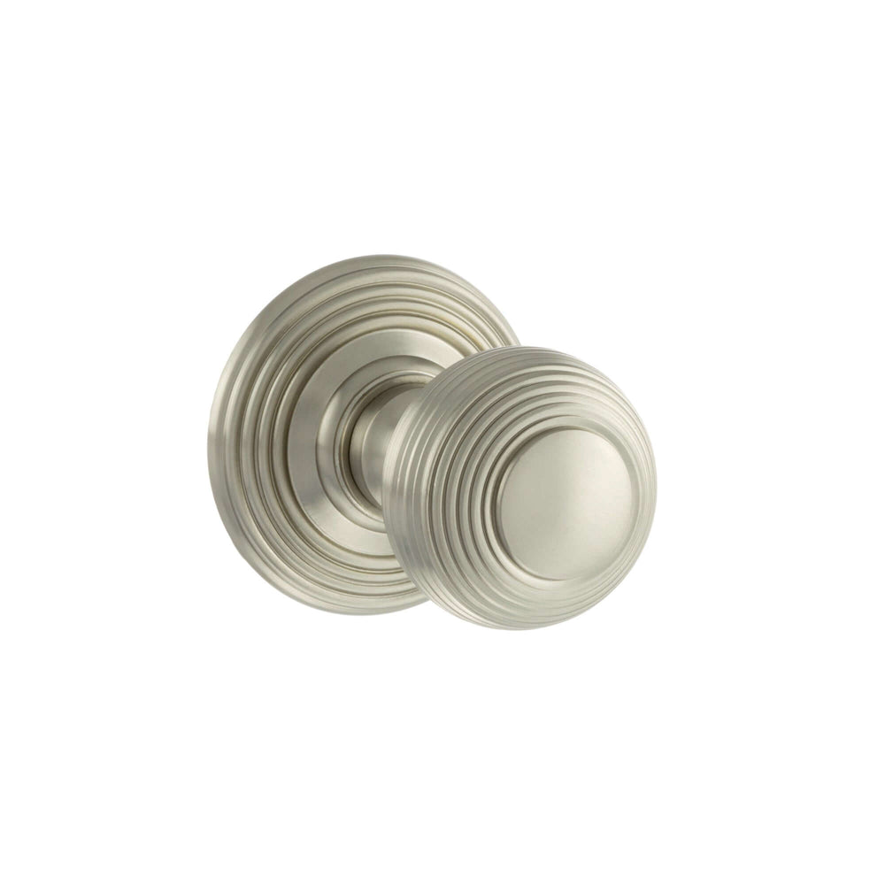 Product Ripon beehive door knob satin nickel finish