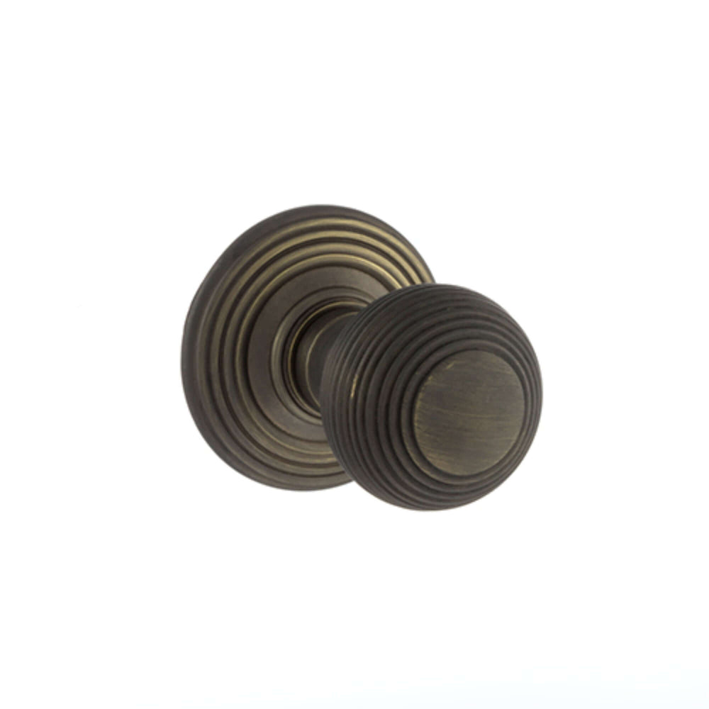 Product Ripon beehive door knob urban bronze finish