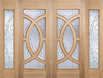 Product Majestic Oak Glazed External Door