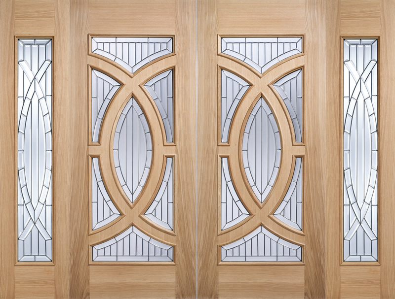 Product Majestic Oak Glazed External Door