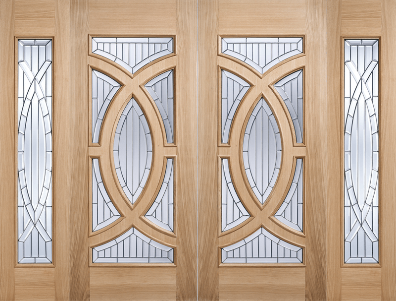 Product Majestic Oak Glazed External Door