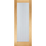 Product Mexicano pattern 10 light clear glazed prefinished internal fire door