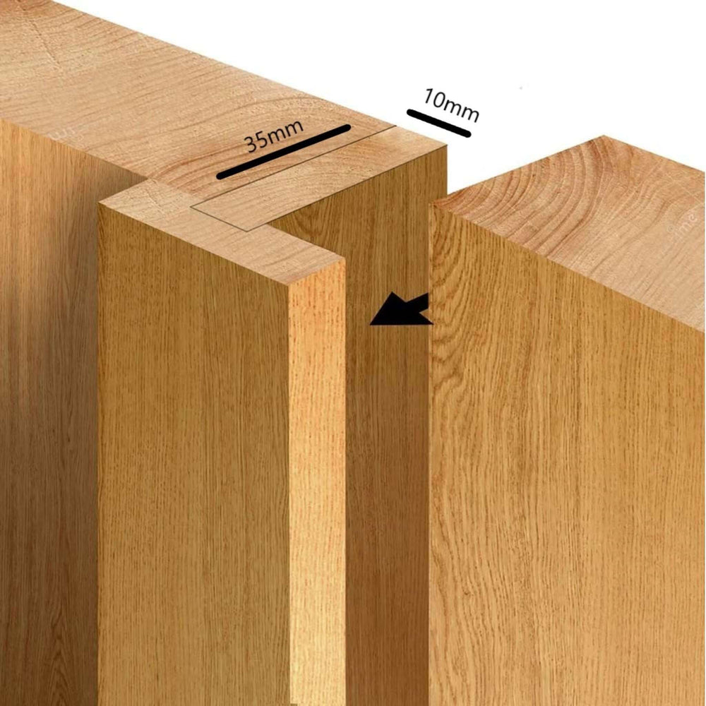 Graphic oak pair maker dimensions and fitting guide