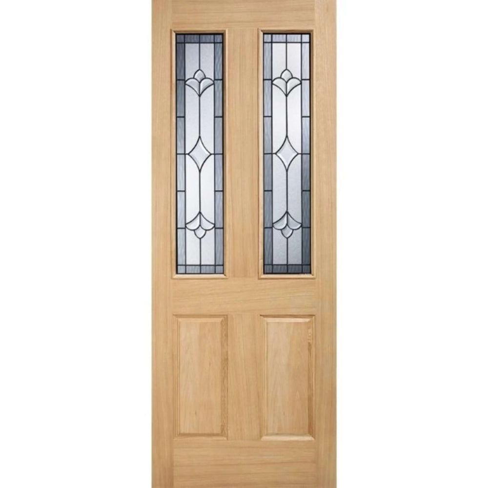 Product Salisbury glazed external oak veneer door