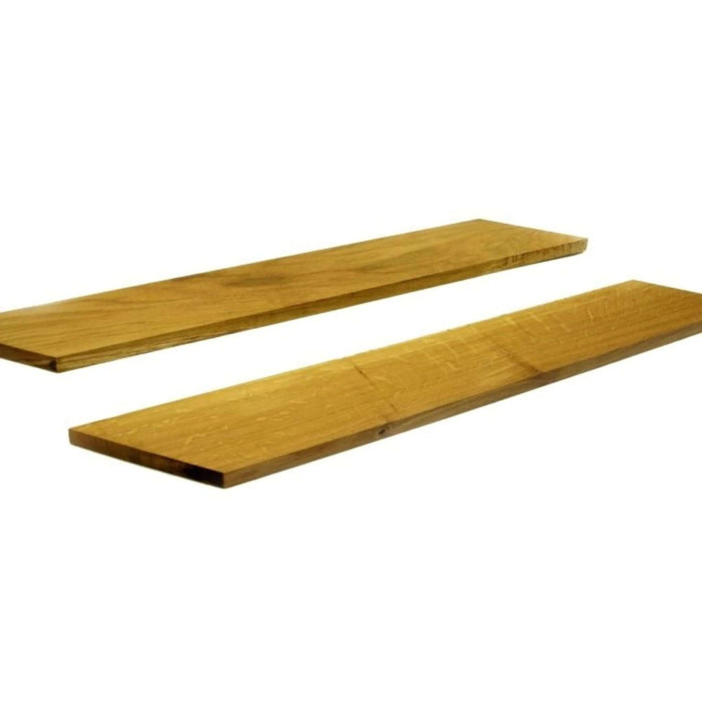Product oak brace kit boards on white background