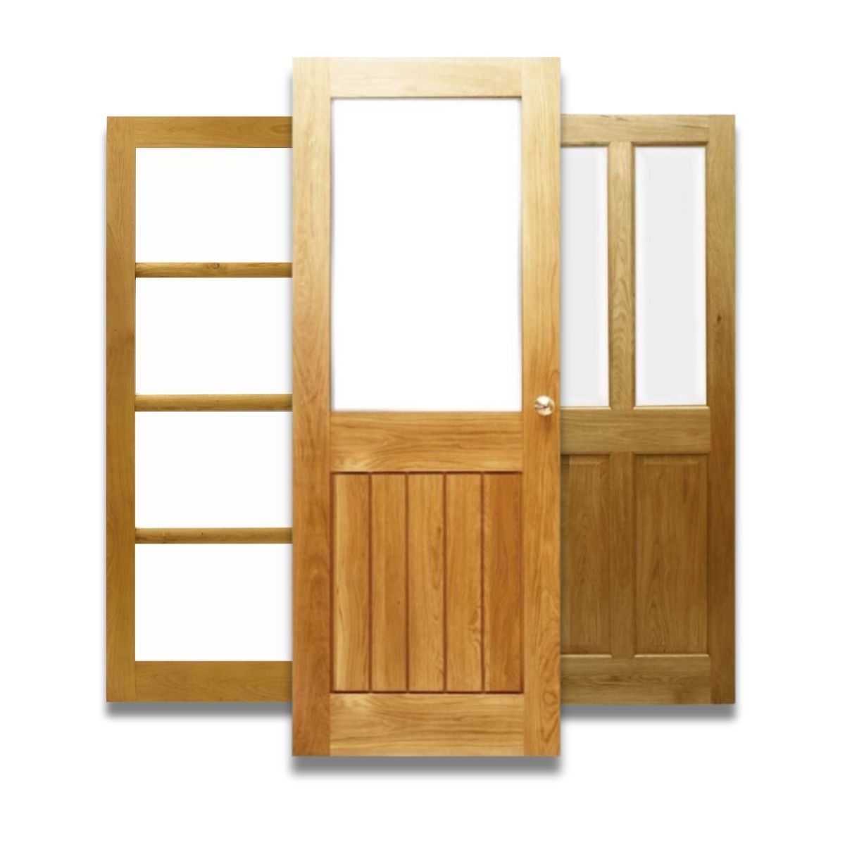 Oak Glazed Doors